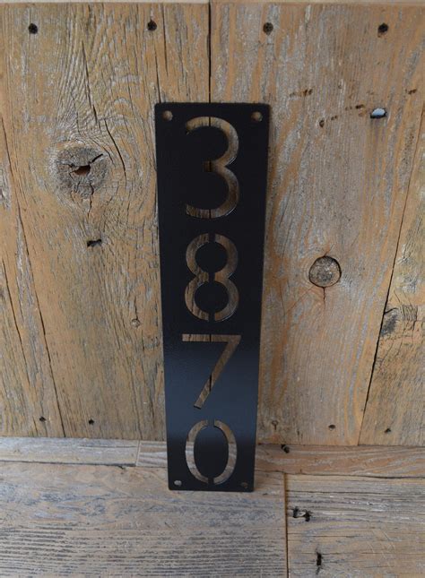 metal house numbers canada|custom address numbers canada.